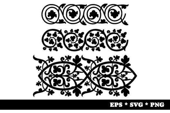 Elegant Floral Ornaments