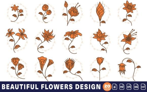 Floral Flower Beautiful Collection