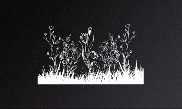 Floral Papercut Design