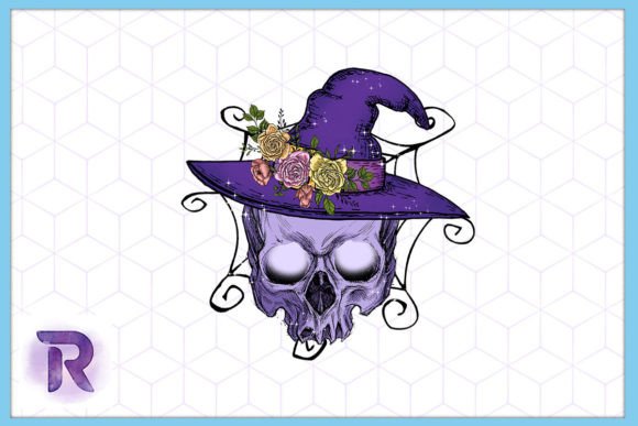 Flower Crown Floral Head Skull Halloween