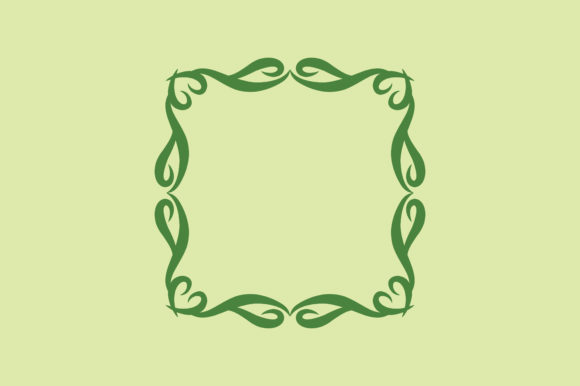 Wreath Floral Frame Ornament Invitation